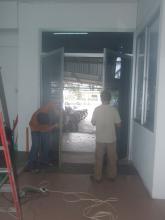 New Back Door Installation